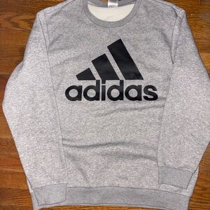 Grey Adidas Crewneck
